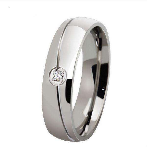 designer engraving 1pc mens womens 6mm titanium stainless steel wedding ring crystal cz inlaid domed band us size 5-13, Silver
designer engraving 1pc mens womens 6mm titanium stainless steel wedding ring crystal cz inlaid domed band us size 5-13, Silver