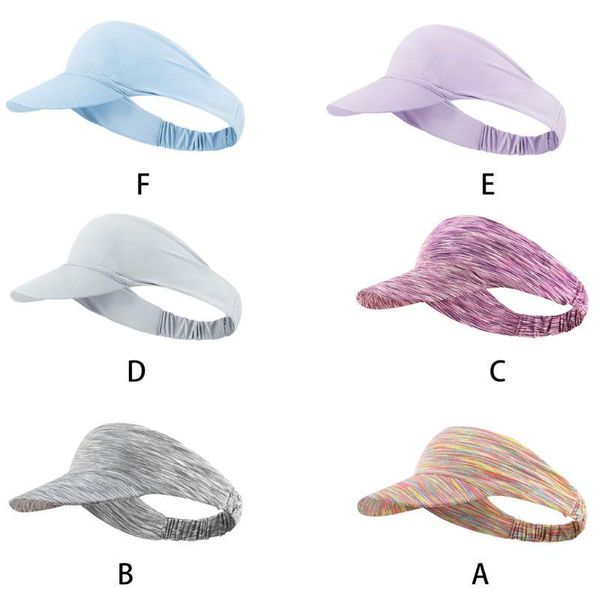 women men summer sun visor headband multicolored striped uv protection empty baseball hat for running cycling sports, Blue;gray
women men summer sun visor headband multicolored striped uv protection empty baseball hat for running cycling sports, Blue;gray
