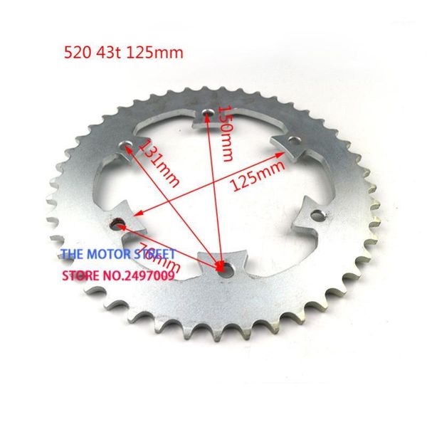 engine assembly 6 holes 520 chain 43 tooth internal diameter125mm rear drive sprocket for motorcycle monkey bike motorcycle1
engine assembly 6 holes 520 chain 43 tooth internal diameter125mm rear drive sprocket for motorcycle monkey bike motorcycle1