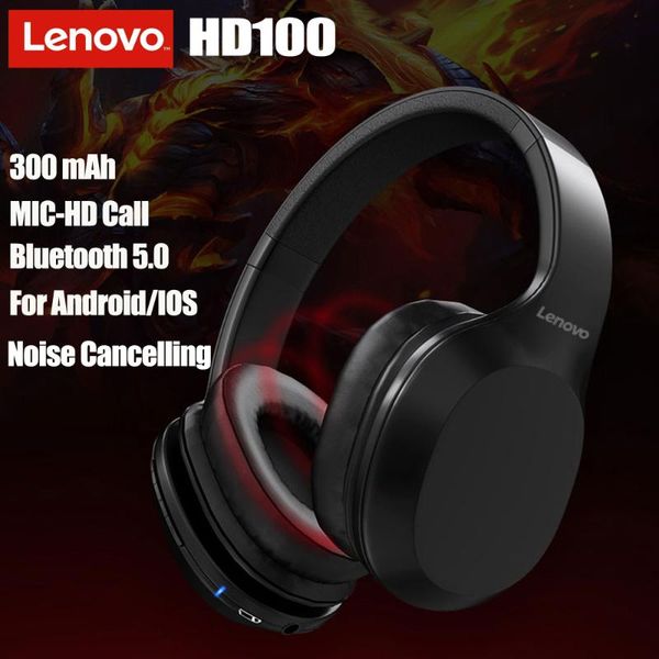 original lenovo hd100 bluetooth 5.0 headphone multi-mode stereo long battery wireless headphone with mic for pc lapphone
original lenovo hd100 bluetooth 5.0 headphone multi-mode stereo long battery wireless headphone with mic for pc lapphone