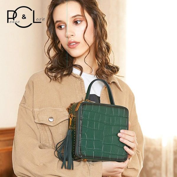 women bag 2020 genuine leather crocodile pattern new fashion designer luxury new handbags crossbody messenger shoulder bag
women bag 2020 genuine leather crocodile pattern new fashion designer luxury new handbags crossbody messenger shoulder bag