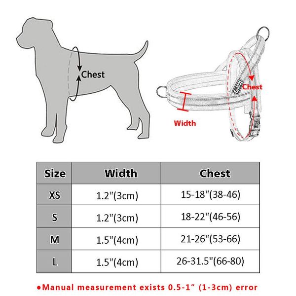nylon reflective pet dog harnesses vest soft flannel padded no pull strap harness for walking training small medium la bbyegp
nylon reflective pet dog harnesses vest soft flannel padded no pull strap harness for walking training small medium la bbyegp