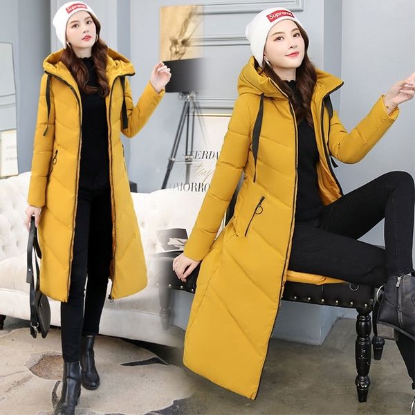 women x-long hooded bakery oversize winter down coat student thick warm jacket cotton padded wadded parkas big pocket 201203, Black
women x-long hooded bakery oversize winter down coat student thick warm jacket cotton padded wadded parkas big pocket 201203, Black