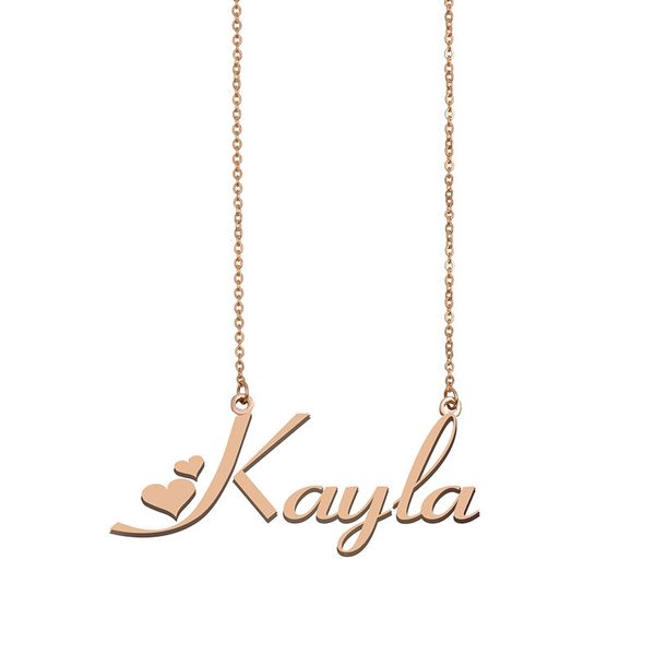 kayla name necklaces pendant custom personalized for women girls children friends mothers gifts 18k gold plated stainless steel, Silver
kayla name necklaces pendant custom personalized for women girls children friends mothers gifts 18k gold plated stainless steel, Silver