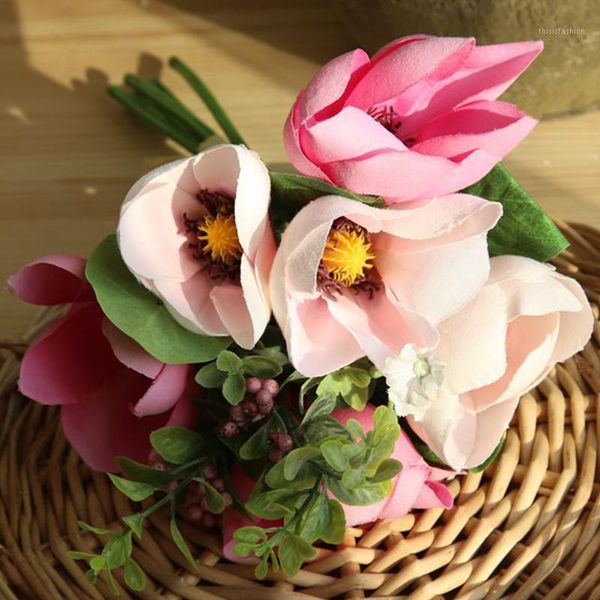 artificial magnolia silk fake flower branch artificial flower flores organize wedding table decoration party accessory1
artificial magnolia silk fake flower branch artificial flower flores organize wedding table decoration party accessory1