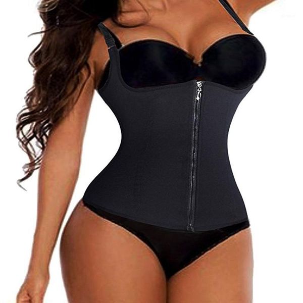 new ladies waist trainer plastic body shapewear corset zipper tank adjustable shoulder strap abdominal waist1, Black;white
new ladies waist trainer plastic body shapewear corset zipper tank adjustable shoulder strap abdominal waist1, Black;white