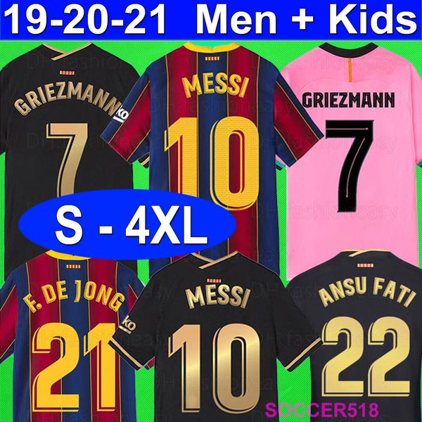 s - 4xl riqui puig ansu fati braithwaite 2020 2021 trincão soccer jerseys griezmann lenglet frenkie de jong men + kids football shirts xxxxl, Black;yellow
s - 4xl riqui puig ansu fati braithwaite 2020 2021 trincão soccer jerseys griezmann lenglet frenkie de jong men + kids football shirts xxxxl, Black;yellow