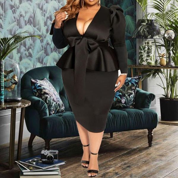 dress 5xl plus size yellow bodycon women v neck african 2020 high waist elegant dinner midi dress bow tie dress vestiods, Black;gray
dress 5xl plus size yellow bodycon women v neck african 2020 high waist elegant dinner midi dress bow tie dress vestiods, Black;gray