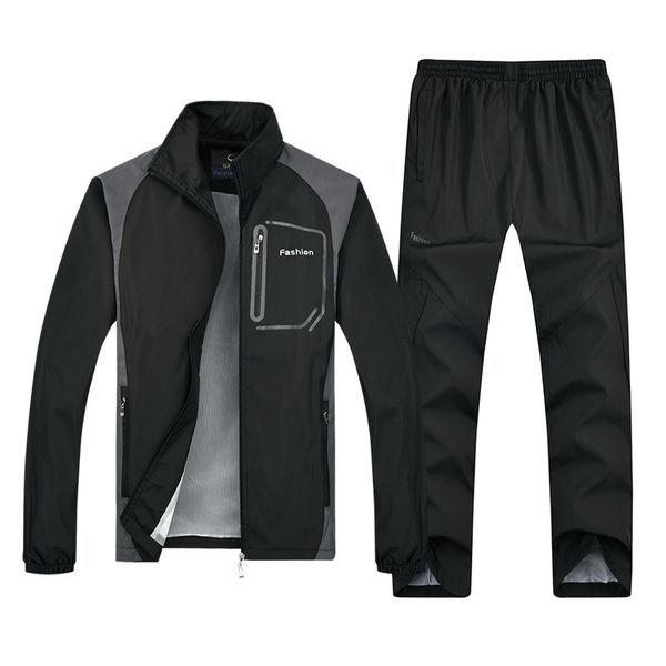 casual tracksuit long sleeve full-zip jogging athletic sweat suits set men's sports running sportswear, Gray
casual tracksuit long sleeve full-zip jogging athletic sweat suits set men's sports running sportswear, Gray