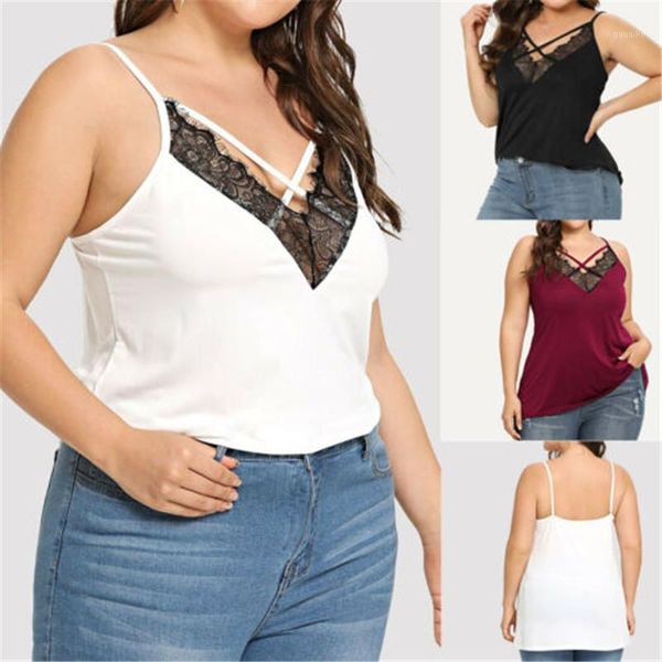 2019 summer women's lady satin silk cami vest sleeveless tank large size lace patchwork 1, White
2019 summer women's lady satin silk cami vest sleeveless tank large size lace patchwork 1, White
