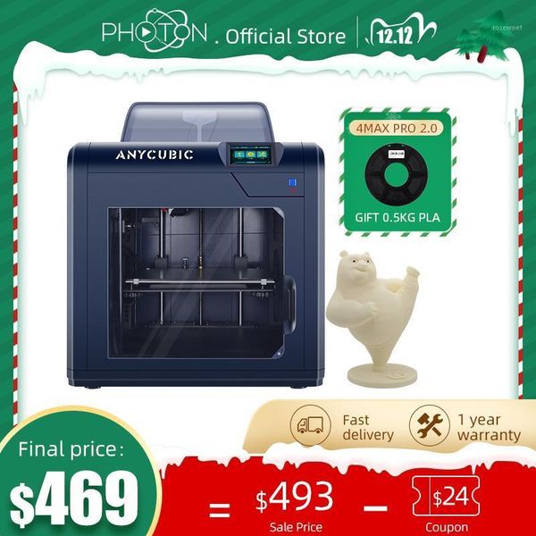 printers 3d printer 2021 anycubic 4max pro 2.0 upgraded design large build volume 270*210*190mm closed printing no noise impresora 3d1
printers 3d printer 2021 anycubic 4max pro 2.0 upgraded design large build volume 270*210*190mm closed printing no noise impresora 3d1