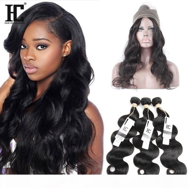 7a brazilian body wave hair weaves with closure 360 lace band frontal with bundle 360 lace virgin human hair with bady hair, Black
7a brazilian body wave hair weaves with closure 360 lace band frontal with bundle 360 lace virgin human hair with bady hair, Black