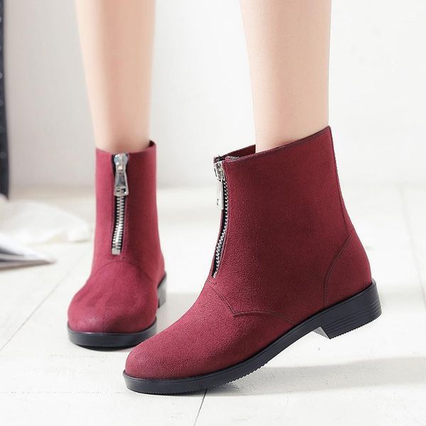 boots fashion women's rainboots woman zipper ankle women comfortable waterproof short ladies causal footwear female shoes1, Black
boots fashion women's rainboots woman zipper ankle women comfortable waterproof short ladies causal footwear female shoes1, Black