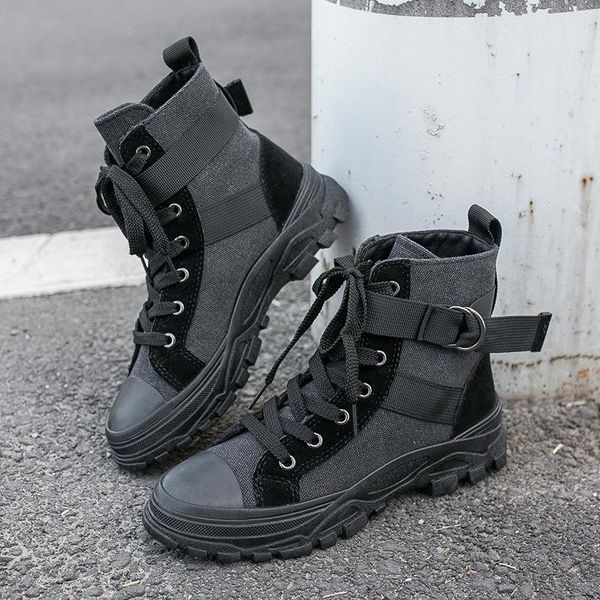 boots winter casual boots warm lace up women short suede women retro trend for skin color, Black
boots winter casual boots warm lace up women short suede women retro trend for skin color, Black