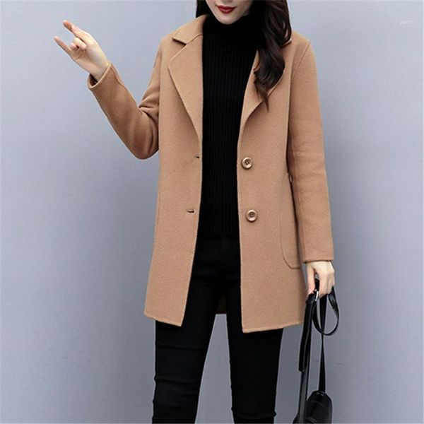 2020 woman wool coat winter jacket women slim woolen long cashmere coats casual cardigan jackets elegant blend plus size s-4xl1, Black
2020 woman wool coat winter jacket women slim woolen long cashmere coats casual cardigan jackets elegant blend plus size s-4xl1, Black