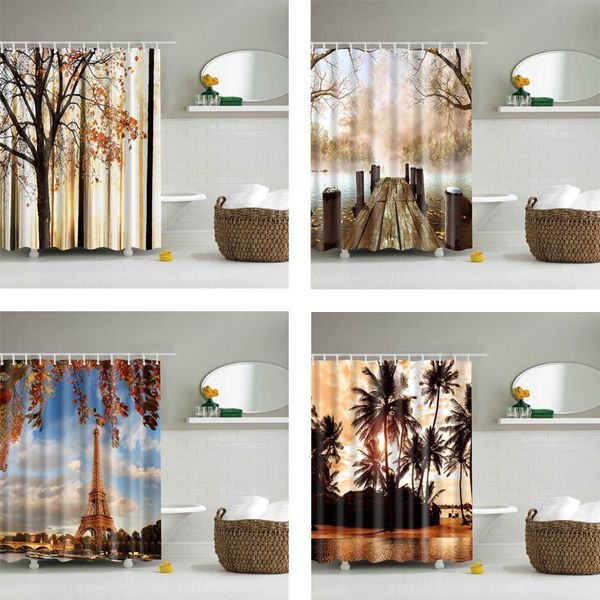 landscape printed bathroom accessories home decor bath curtain fabric waterproof shower curtains bath screens with hooks
landscape printed bathroom accessories home decor bath curtain fabric waterproof shower curtains bath screens with hooks