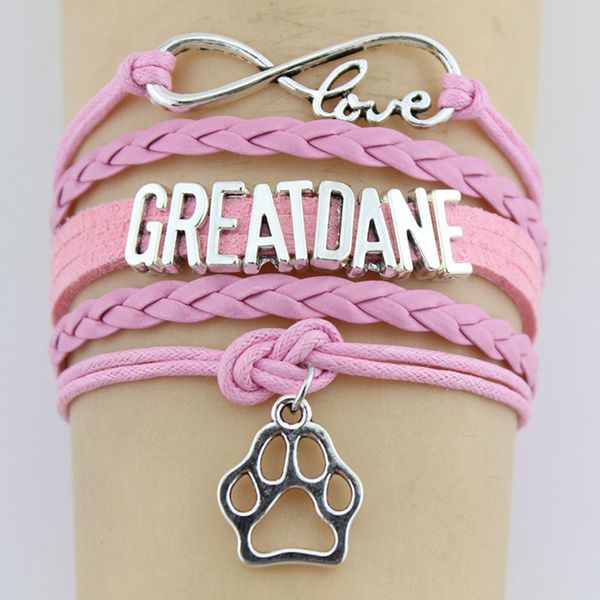 infinity love greatdane paw charm wrap bracelets dog paw print charms animal bracelet gifts women&men bracelets jewelry, Golden;silver
infinity love greatdane paw charm wrap bracelets dog paw print charms animal bracelet gifts women&men bracelets jewelry, Golden;silver