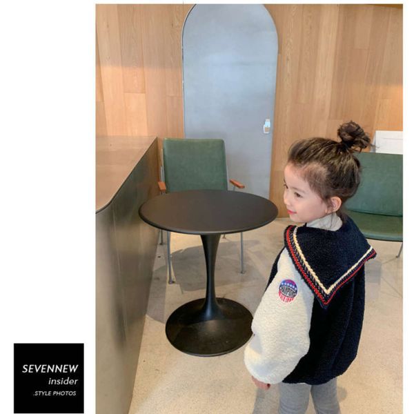 coat korean children's 2020 winter new college zipper shirt girl's navy collar thickened 05mqegoq, Black
coat korean children's 2020 winter new college zipper shirt girl's navy collar thickened 05mqegoq, Black