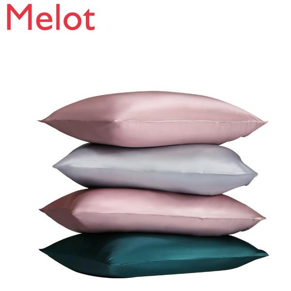 high-grade natural silk mulberry silk brocade pillowcase thickened solid color neck protection pillow cover pillow case
high-grade natural silk mulberry silk brocade pillowcase thickened solid color neck protection pillow cover pillow case