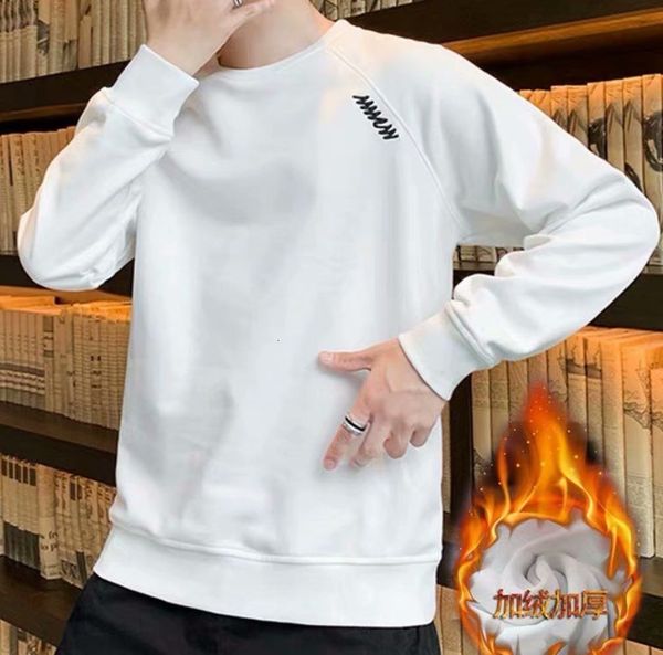 autumn 2021 and winter new men's jersey long youth around the neck sweater sports shirt background iyah, Black 
autumn 2021 and winter new men's jersey long youth around the neck sweater sports shirt background iyah, Black