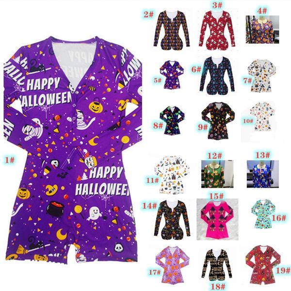women jumpsuits new halloween printed casual fashion long sleeve rompers v neck short onesies ladies plus size bodycon, Black;white
women jumpsuits new halloween printed casual fashion long sleeve rompers v neck short onesies ladies plus size bodycon, Black;white
