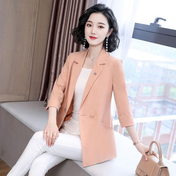 women's suits & blazers 2021 autumn women solid slim suit blazer female fashion causal formal office work elegant jackets coats abrigo, White;black
women's suits & blazers 2021 autumn women solid slim suit blazer female fashion causal formal office work elegant jackets coats abrigo, White;black