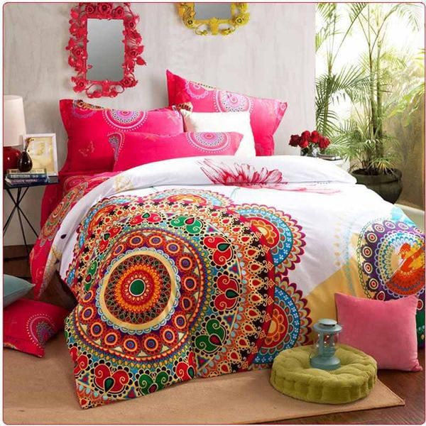 luxury boho bedding sets king size bedclothes bohemia duvet cover set, bedsheet pillowcase 4pc bed set 100% cotton1
luxury boho bedding sets king size bedclothes bohemia duvet cover set, bedsheet pillowcase 4pc bed set 100% cotton1