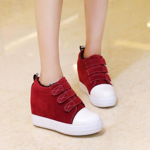 ymechic 2020 autumn winter ankle boots for women red black gray buckle strap high wedge inside heels goth ladies shoes plus size
ymechic 2020 autumn winter ankle boots for women red black gray buckle strap high wedge inside heels goth ladies shoes plus size