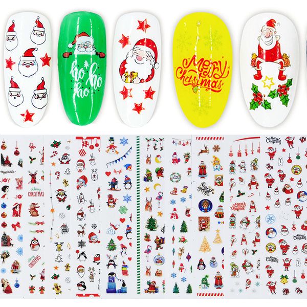 5 sheets cartoon santa claus deer snowman snowflake art stickers christmas decoration nail decal manicure supplies tool
5 sheets cartoon santa claus deer snowman snowflake art stickers christmas decoration nail decal manicure supplies tool
