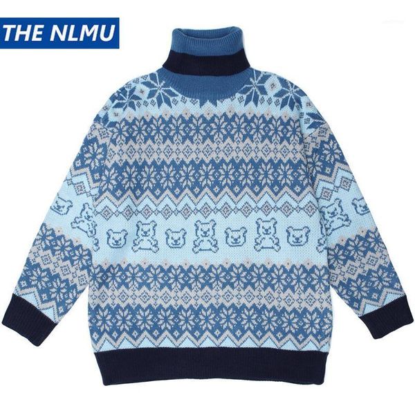 hip hop turtleneck christmas sweater men 2020 winter vintage knitted sweaters harajuku blue loose pullover streetwear wy3991, White;black
hip hop turtleneck christmas sweater men 2020 winter vintage knitted sweaters harajuku blue loose pullover streetwear wy3991, White;black