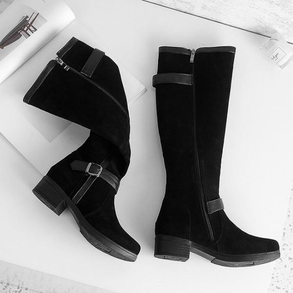 boots plus size 10 11-13 thigh high knee over the women ladies belt buckle stitching side zipper, Black
boots plus size 10 11-13 thigh high knee over the women ladies belt buckle stitching side zipper, Black