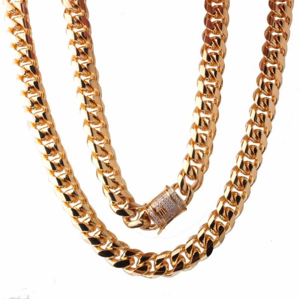 15mm hiphop stainless steel jewelry gold filled plated high polished miami cuban link necklace men punk curb chain, Silver
15mm hiphop stainless steel jewelry gold filled plated high polished miami cuban link necklace men punk curb chain, Silver