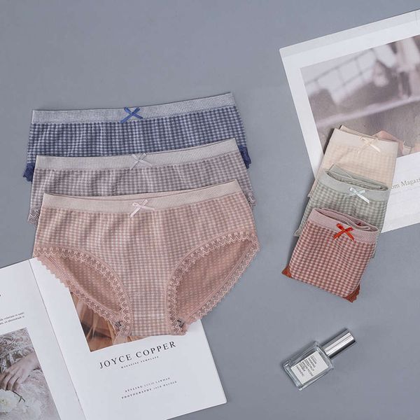 women's sexy, breathable and comfortable briefs fit the skin of cotton household underwear, Black;pink
women's sexy, breathable and comfortable briefs fit the skin of cotton household underwear, Black;pink