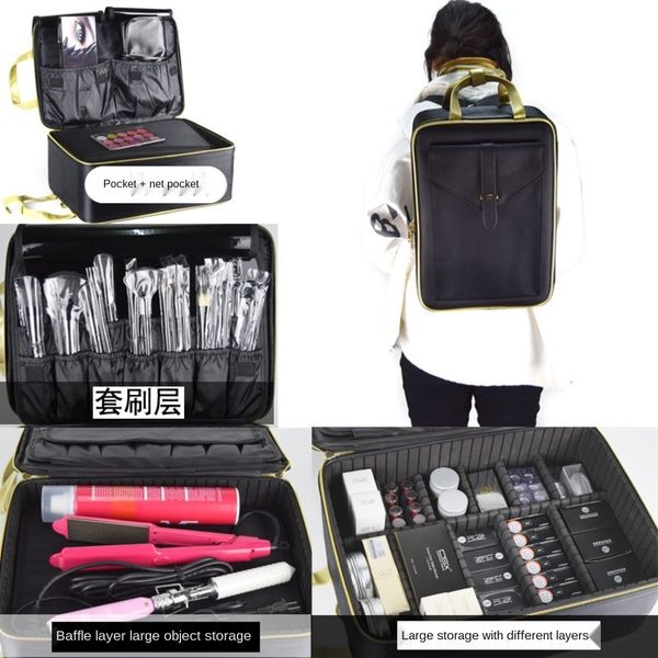 cwgry large-sized makeup multi-layer manicure professional portable makeup storage toolbox cosmetic storage bag cosmetic bagbag tat large-ca
cwgry large-sized makeup multi-layer manicure professional portable makeup storage toolbox cosmetic storage bag cosmetic bagbag tat large-ca