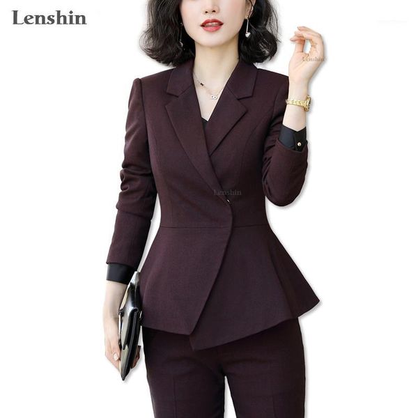 lenshin soft and comfortable 2 pieces set formal pant suit for women work wear office lady style business jacket with pants1, White;black
lenshin soft and comfortable 2 pieces set formal pant suit for women work wear office lady style business jacket with pants1, White;black