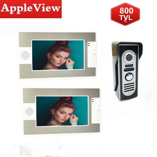 video door phones 7" intercom system doorbell with 1pcs 800tvl camera + 2pcs indoor monitor unlock for home security wired phone
video door phones 7" intercom system doorbell with 1pcs 800tvl camera + 2pcs indoor monitor unlock for home security wired phone