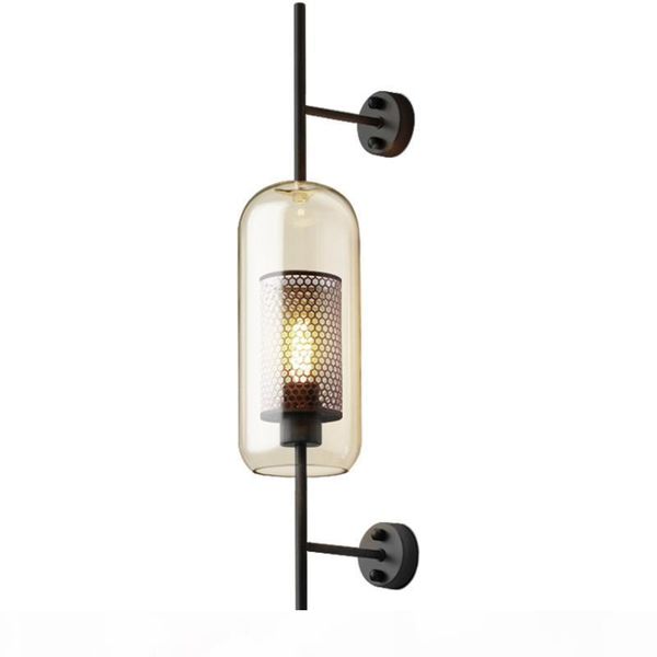 industrial black iron mesh glass wall lamps bedroom retro living room aisle bedside wall sconces lights tank deco lighting
industrial black iron mesh glass wall lamps bedroom retro living room aisle bedside wall sconces lights tank deco lighting