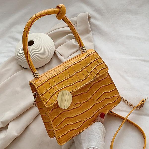 shoulder bags women chain bag handbag 2021 fashion green wild shoulder/crossbody net red texture square design sling