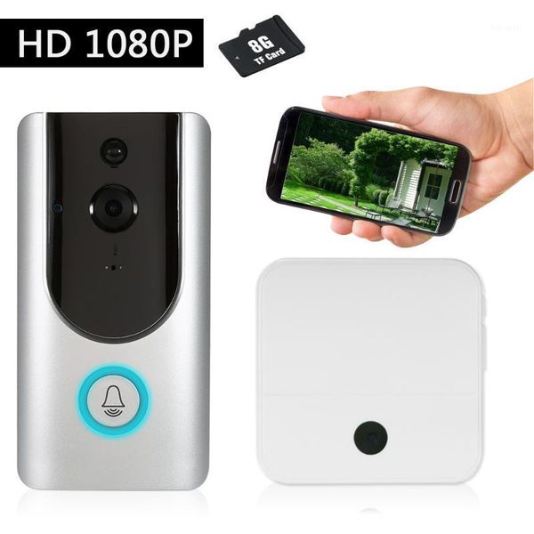 1080p wifi wireless security doorbell with 8g tf card smart visual intercom recording video door phone +wireless doorbell chime1
1080p wifi wireless security doorbell with 8g tf card smart visual intercom recording video door phone +wireless doorbell chime1