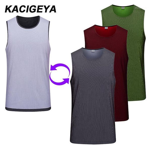 running jerseys vest man sports training jersey blank customized polyester reversible gym sleeveless 2021 men breathable tank1, Black;blue
running jerseys vest man sports training jersey blank customized polyester reversible gym sleeveless 2021 men breathable tank1, Black;blue