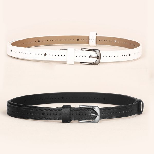 casual arrivals belt time-limited designers autumn and winter classic hollowed-out stars black white square buckle simple fashion outdoor be, Black;brown
casual arrivals belt time-limited designers autumn and winter classic hollowed-out stars black white square buckle simple fashion outdoor be, Black;brown