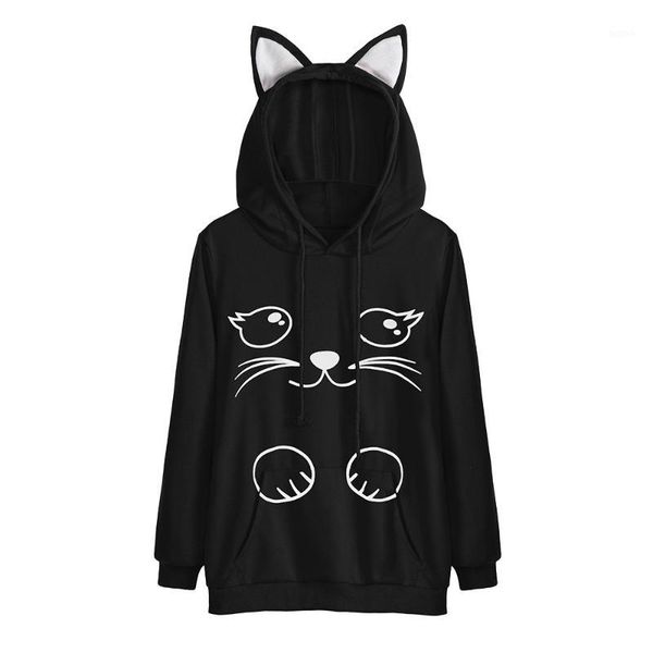 chamsgend sweatshirts with cat ears hoodies cat print sweatshirt autumn 2019 long sleeve black casual pullover hooded hoodief7211
chamsgend sweatshirts with cat ears hoodies cat print sweatshirt autumn 2019 long sleeve black casual pullover hooded hoodief7211