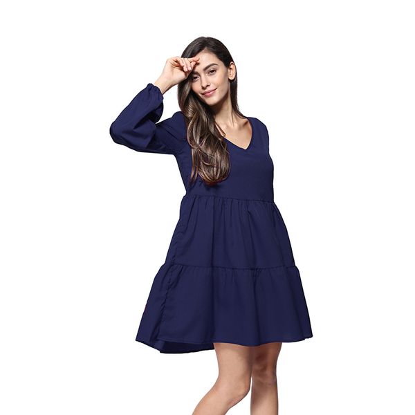 european and american new large size womens clothing chiffon dress summer 2020 beach dress brand clothing, White;black
european and american new large size womens clothing chiffon dress summer 2020 beach dress brand clothing, White;black