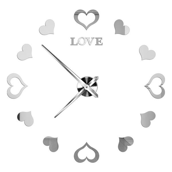 frameless diy wall clock kit large modern 3d mirror decor sticker diy clock kit for home living decoration
frameless diy wall clock kit large modern 3d mirror decor sticker diy clock kit for home living decoration
