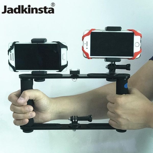 jadkinsta camera cage rig handheld stabilizer phone grip holder for smartphone for steadicam led light1 
jadkinsta camera cage rig handheld stabilizer phone grip holder for smartphone for steadicam led light1