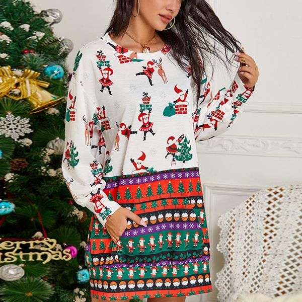 fashion women blouse casual christmas print long sleeve blouse pullover loose long autumn winter blouses female clothes, White
fashion women blouse casual christmas print long sleeve blouse pullover loose long autumn winter blouses female clothes, White