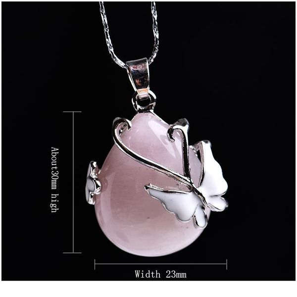 1pc natural crystal rose quartz amethyst butterfly pendant mineral jewelry couple decoration christmas & diy gift qyleoz, Black
1pc natural crystal rose quartz amethyst butterfly pendant mineral jewelry couple decoration christmas & diy gift qyleoz, Black