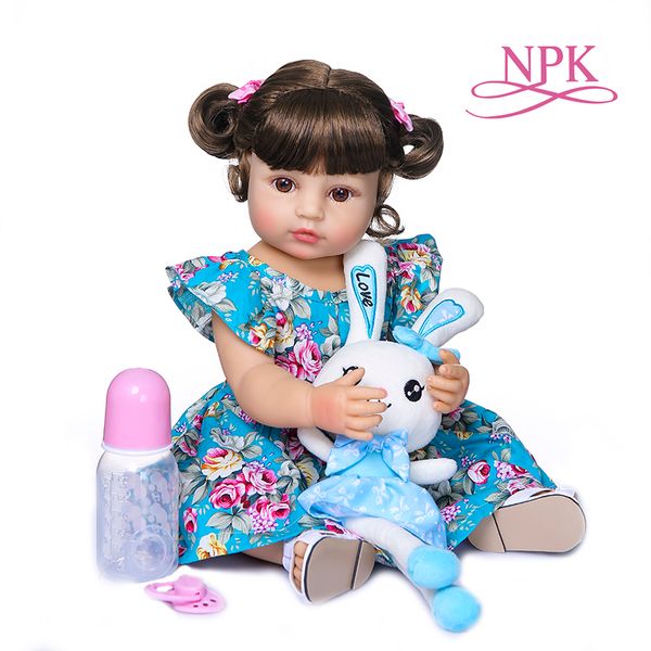 npk 55cm bebe doll reborn toddler girl doll full body silicone soft real touch flexible anatomically correct 1011
npk 55cm bebe doll reborn toddler girl doll full body silicone soft real touch flexible anatomically correct 1011