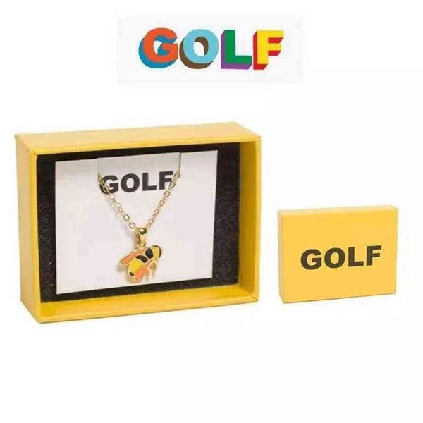 golf wang save the bees golden hip hop necklace tyler creator flower boy jewelry street fashion rap accessories, Silver
golf wang save the bees golden hip hop necklace tyler creator flower boy jewelry street fashion rap accessories, Silver