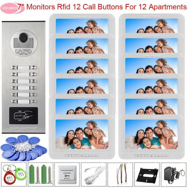 video door phones intercom system 7inch color monitors for a private house access control phone 12 apartments kit1
video door phones intercom system 7inch color monitors for a private house access control phone 12 apartments kit1